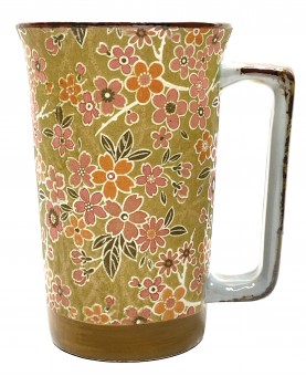 Mug à thé Japonais à motifs miyakoyuzen 40cl