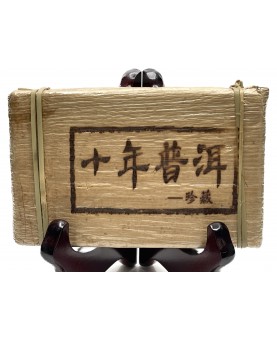 Brique de Pu’er shu (cuit) 2008 - 200g - BulangShan 布朗山