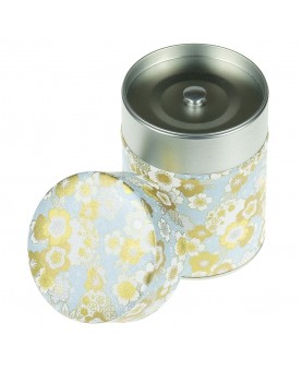 Boîte à thé en papier Japonais- Tokecho - double couvercle en métal