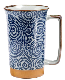 Mug à thé à motifs pieuvre capacité 40cl