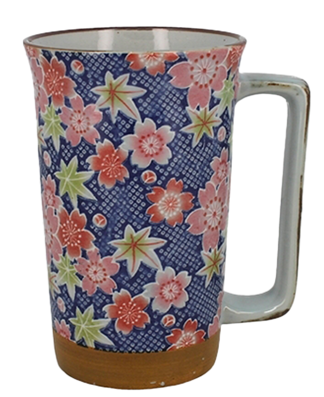 Mug à thé Fleurs Colorées capacité 40cl