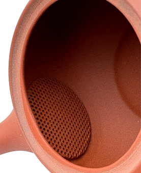 Kyusu rouge filtre céramique 21cl