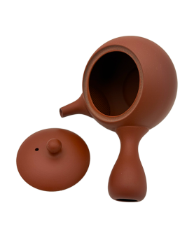 Kyusu rouge filtre céramique 21cl