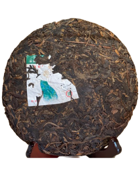 Galette de Thé Pu'Er Sheng (Cru) 2007 "Paon"