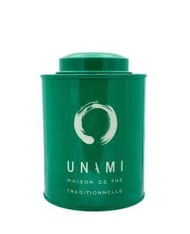 Boite à thé métal Vert Menthe Unami