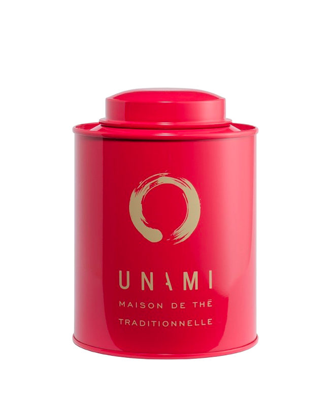 Boite à thé métal Rouge Framboise Unami