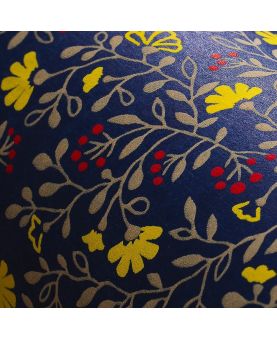 Boîte à thé en papier Japonais- Imabari- double couvercle en métal