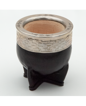 Maté calebasse Impérial doublé cuir