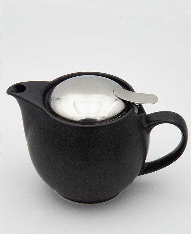 Théière Céramique Noire Mat 45 cl - Japon