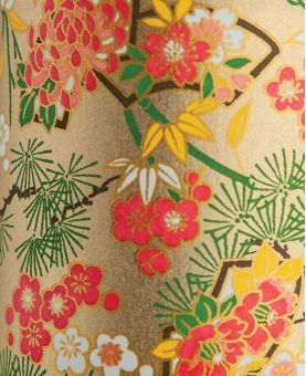 Boîte à thé en papier Japonais - Ishiro - double couvercle en métal