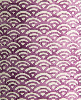 Boîte à thé en papier Japonais- Atsuma - double couvercle en métal