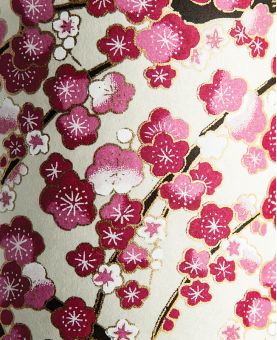 Boîte à thé en papier Japonais - Izumi - double couvercle en métal