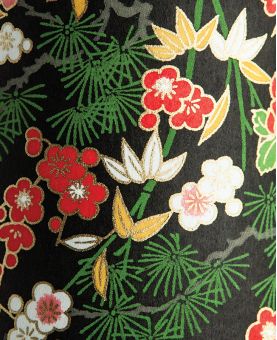 Boîte à thé en papier Japonais - Kadoya - double couvercle en métal