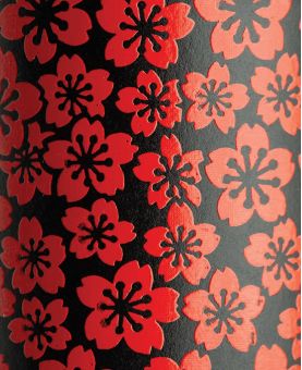 Boîte à thé en papier Japonais - Kanzo - double couvercle en métal