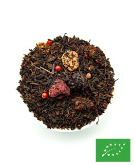 Le Lotus Rouge - Thé Noir Aromatisé BIO