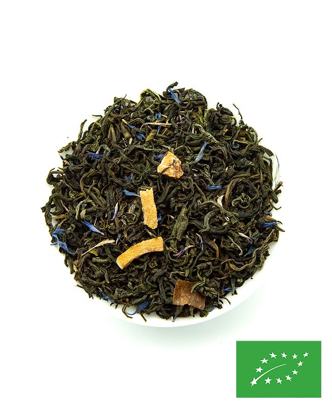 Earl Grey Vert BIO Thé Vert Parfumé