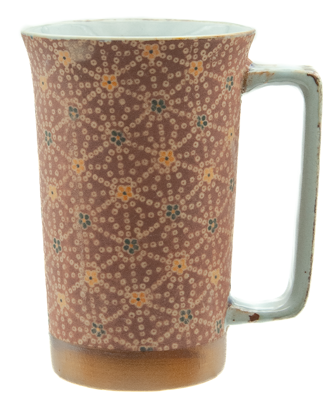 Mug à thé Hanasibori violet mate 40cl