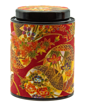 Boîte à thé en papier Japonais - Hanayo feuille automne 50g