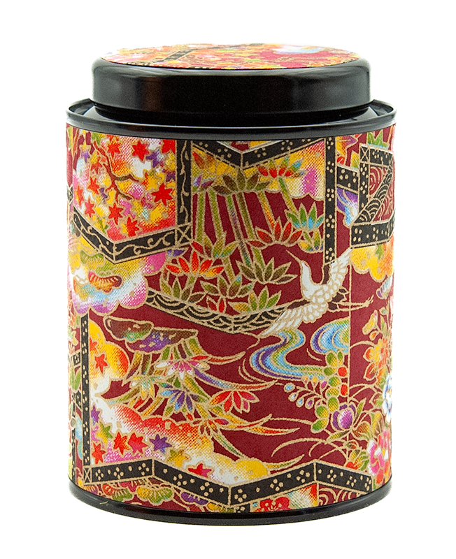 Boîte à thé en papier Japonais - Hanayo oiseau 50g