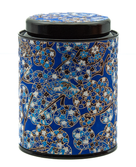 Boîte à thé en papier Japonais - Kyoto foncé 50g