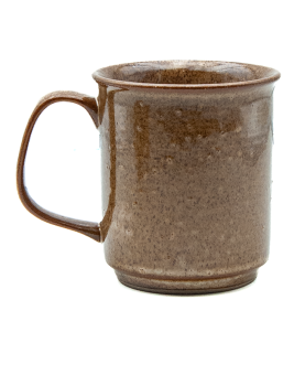 Mug à thé "cappucinno" en grès - artisanat vietnamien