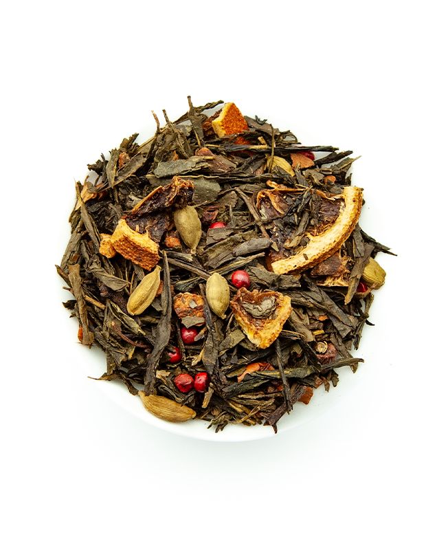 Soleil du Matin Thé Vert Aromatisé