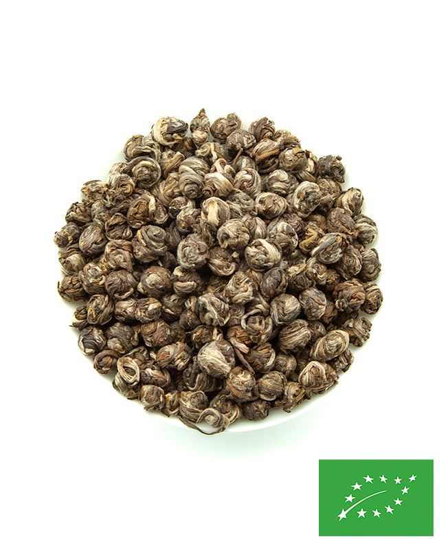 Perles de Jasmin BIO 茉莉龙珠 Thé Vert de Chine au Jasmin