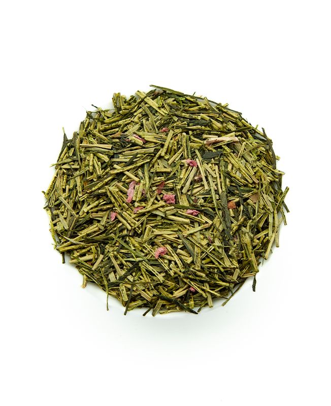 O'hanami Kukicha Thé Vert Japonais Fleur de Cerisier 花見 茎茶