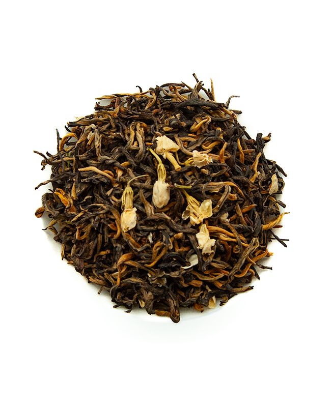Thé Rouge Chinois au Jasmin - DianHong Jasmin - Printemps 2025