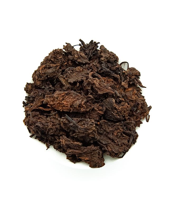 Lao Cha Tou 老茶头 Pu'Er Shu Yunnan Thé Sombre Chinois宫廷普洱