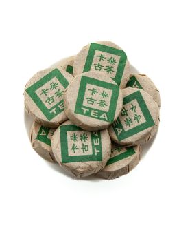 Thé Pu'Er "Vert" Cru de Chine en Mini Galette 2014