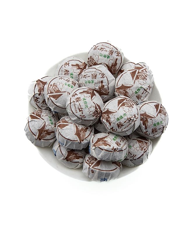 Tuo Cha (nids de thé) Pu'Er Sheng de 2016 - Thé sombre de Chine