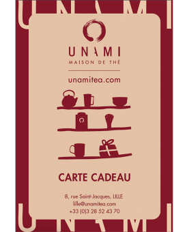 Carte cadeau UNAMI