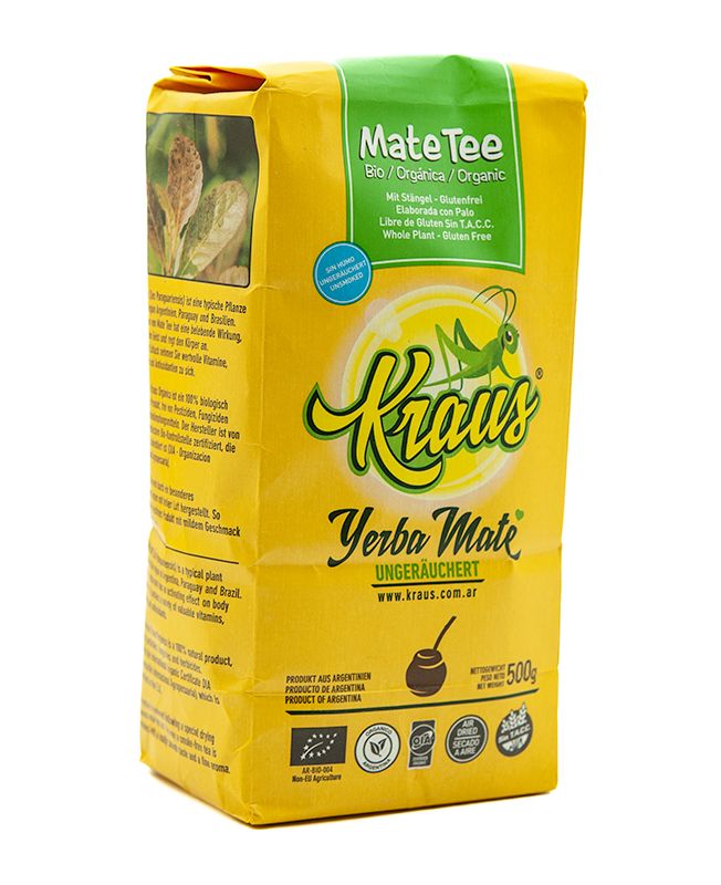 Maté Vert Kraus BIO Fair Trade -500g -100g