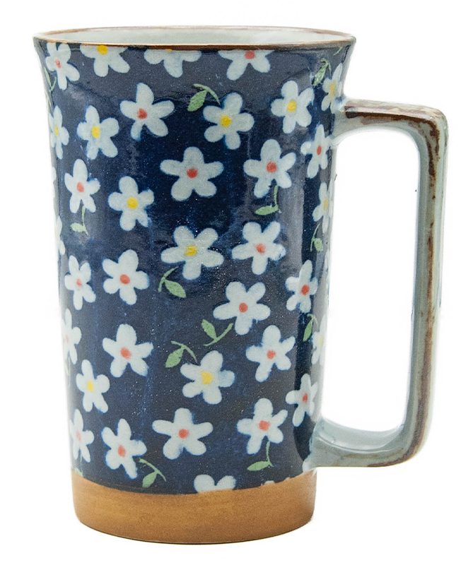 Mug à thé japonais marguerite