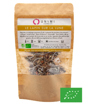Mousselines Le lapin sur le Lune - Mélange de fruits BIO*