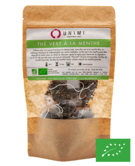 Mousselines Thé vert à la Menthe BIO*