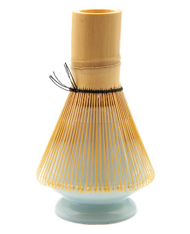 Fouet à Matcha & Support en porcelaine