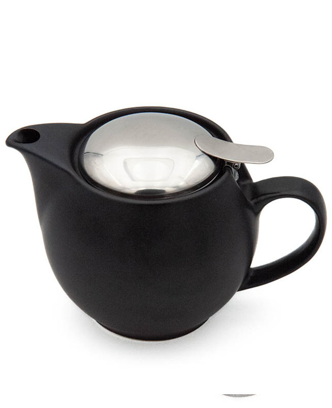 Théière Céramique Noire Mate 45 cl - Japon