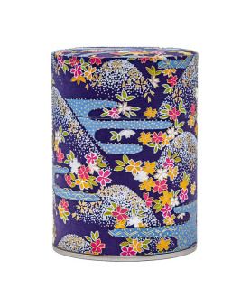 Boite à thé washi Akai