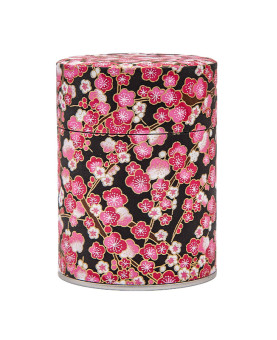 Boîte à thé en papier Japonais - Kinokubo - double couvercle en métal